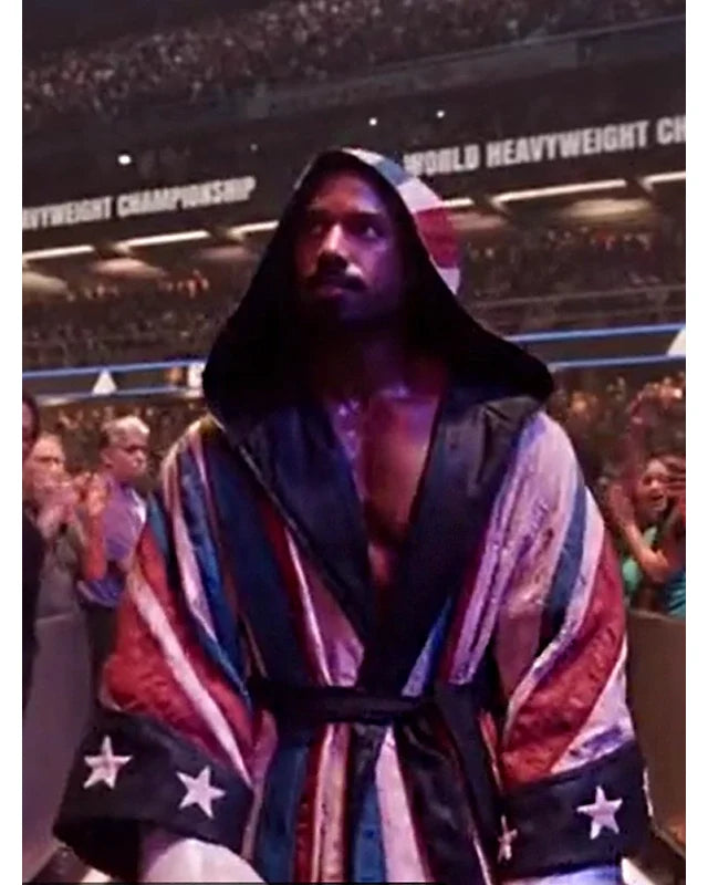 Adonis American Flag Robe
