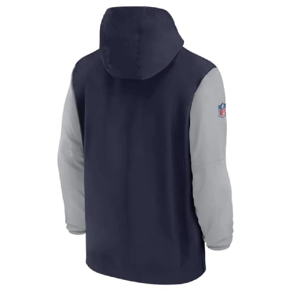Dallas Cowboys 2024 NFL Sideline Player Navy Blue Jacket