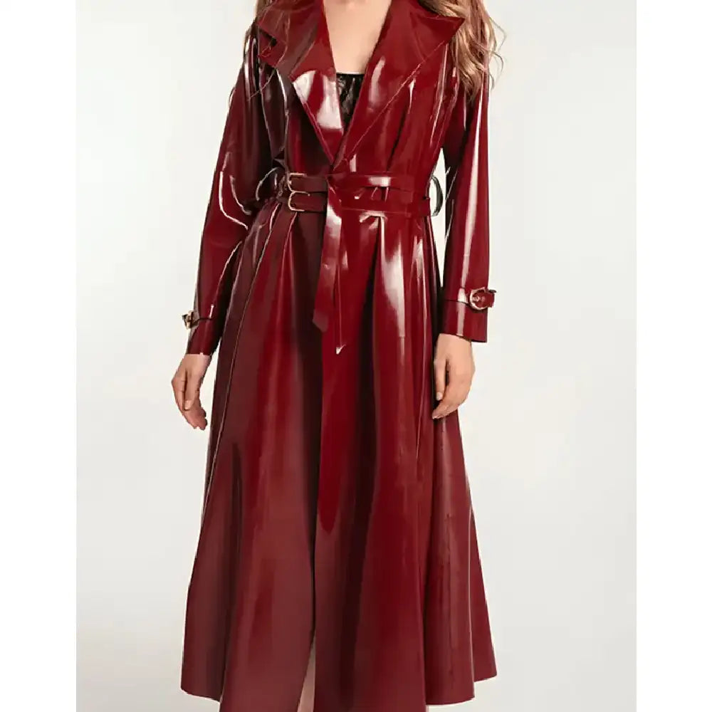 Mindy Chen Emily In Paris Latex Coat
