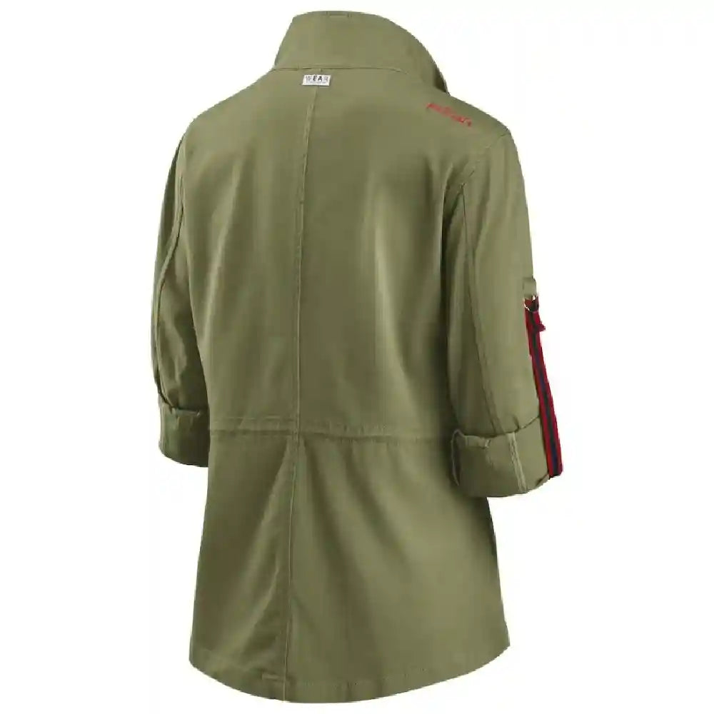 Joelynn Patriots Green Jacket