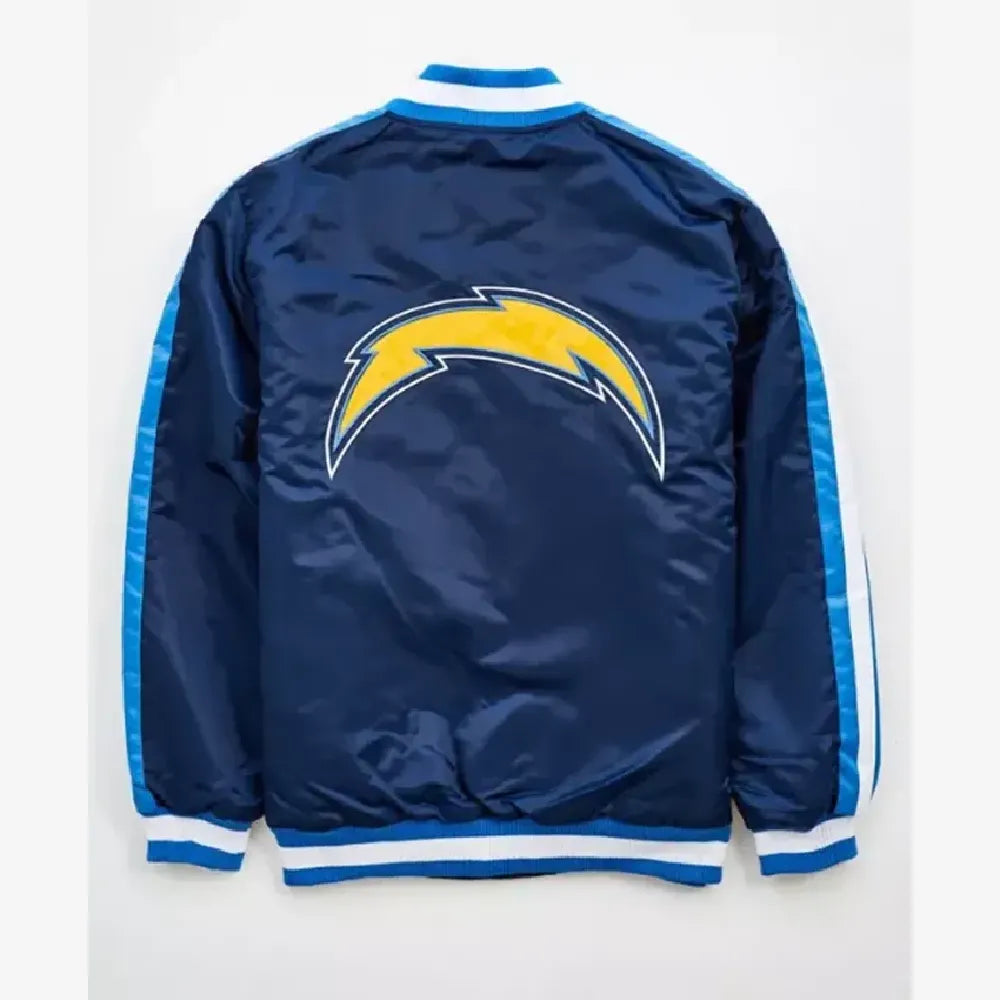 Kingston Chargers blue bomber jacket