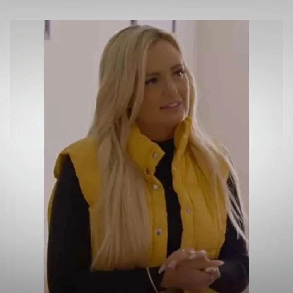 Love Is Blind S04 Micah Lussier Yellow Puffer Vest