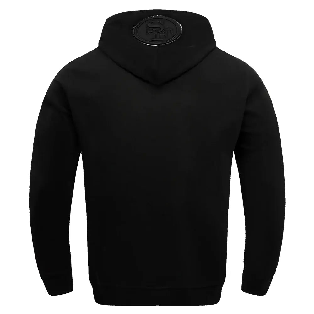 San Francisco 49ers Triple Black Hoodie