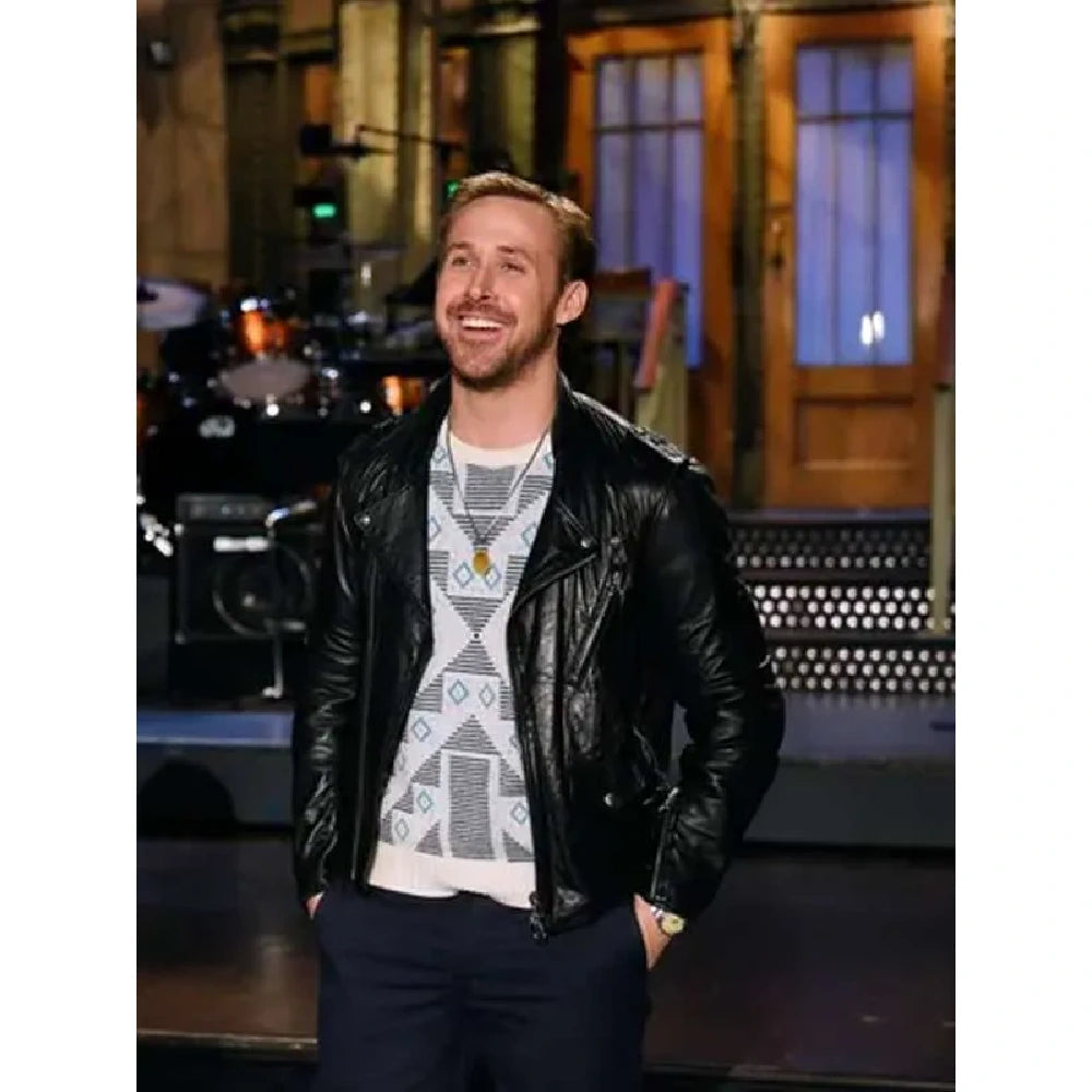 Ryan Gosling SNL Leather Jacket