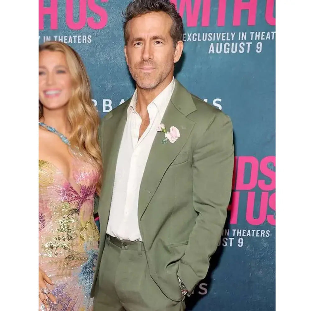 Ryan Reynolds green suit