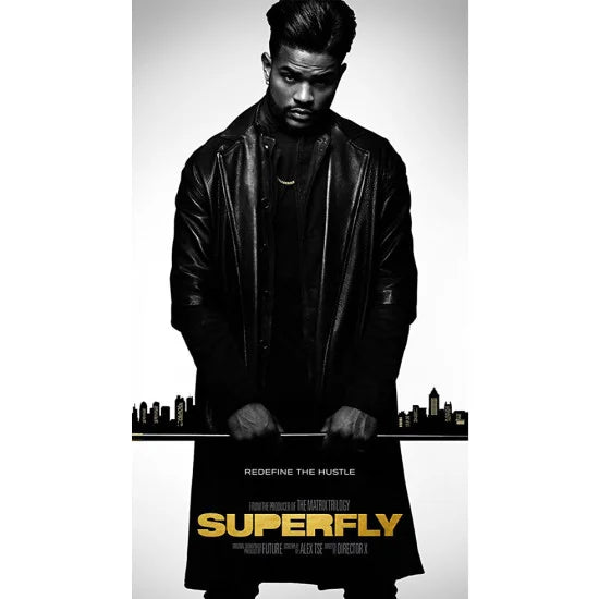 Trevor Jackson SuperFly trench coat