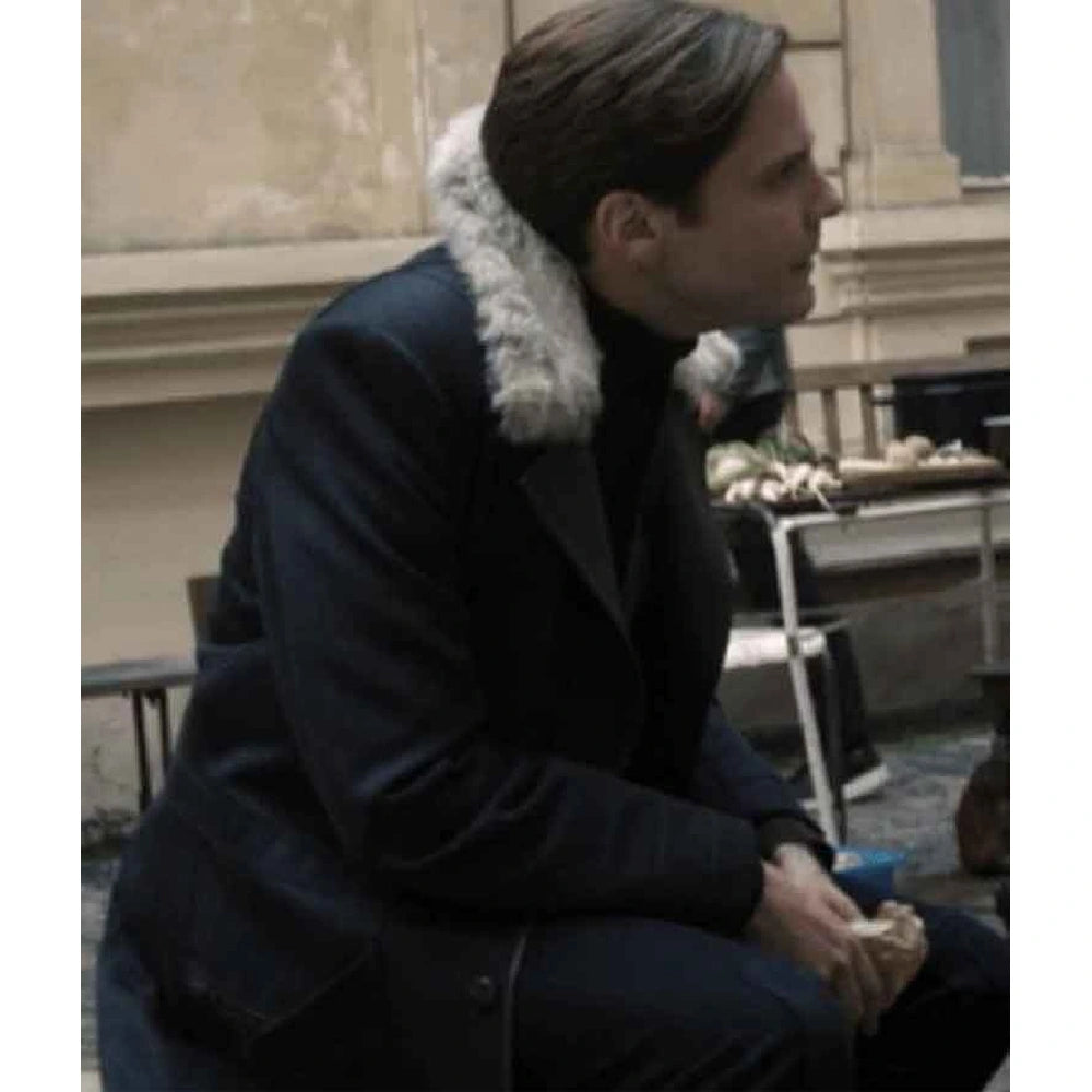 Baron Zemo Long Wool Fur Coat