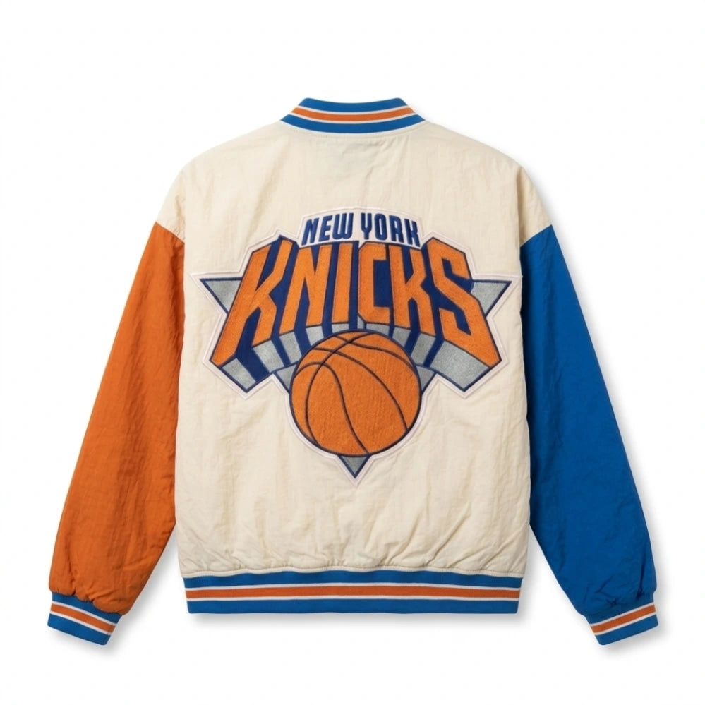 Anne Hathaway Knicks Varsity Jacket