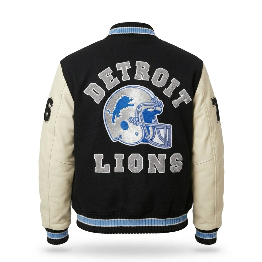 Beverly Hills Cop Axel Foley Detroit Lions Jacket