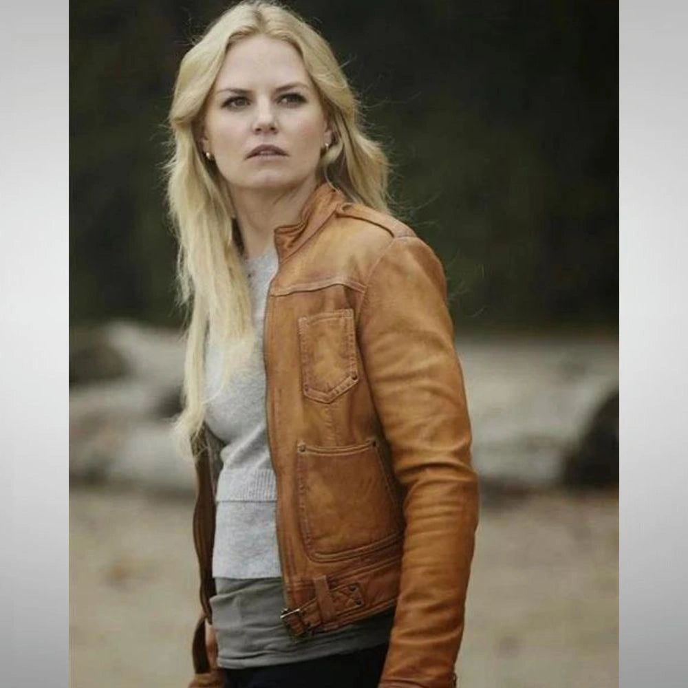 Jennifer Morrison Once Upon A Time leather jacket