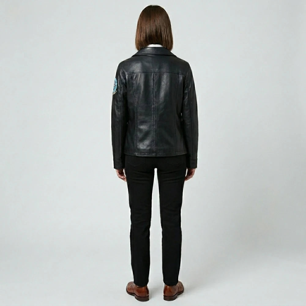 Buy Kelly McGillis Leather Jacket