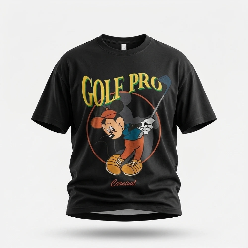 Carnival Golf x Disney Mickey Swing OVS T-Shirt
