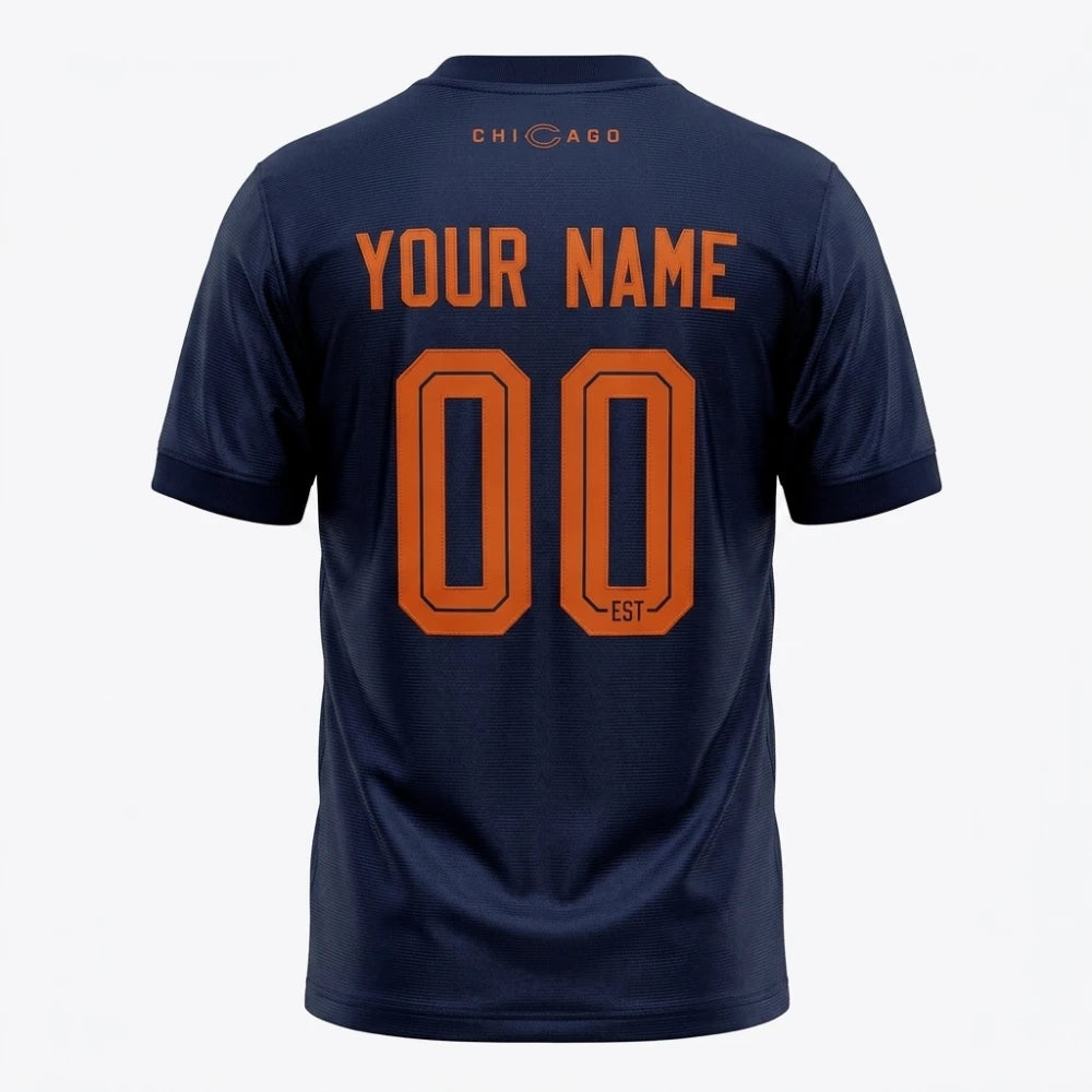 Chicago Bears Football x Football V-Neck Custom Shirt