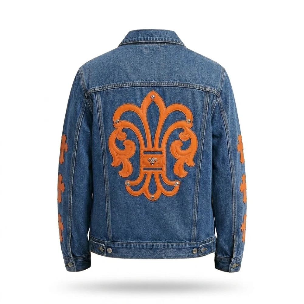 Knicks Game 4 Timothee Chalamet Denim Jacket