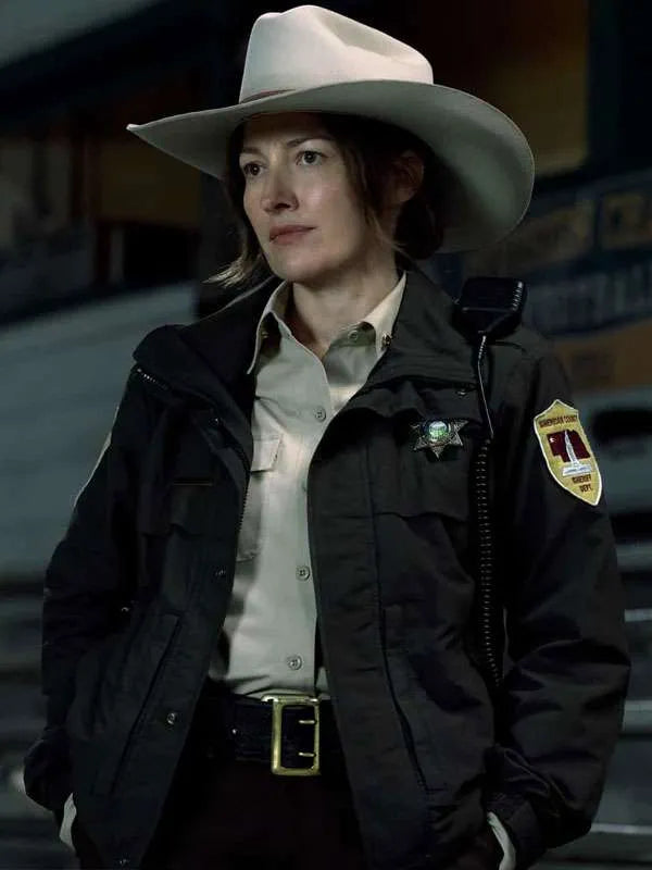 Lanterns S01 Kelly Macdonald Black Uniform Jacket