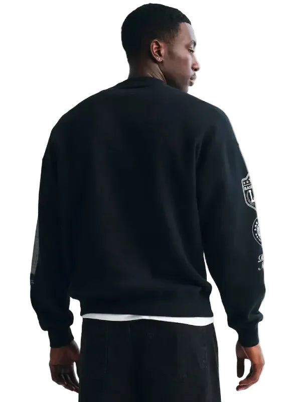 Abercrombie Raiders Black Sweatshirt