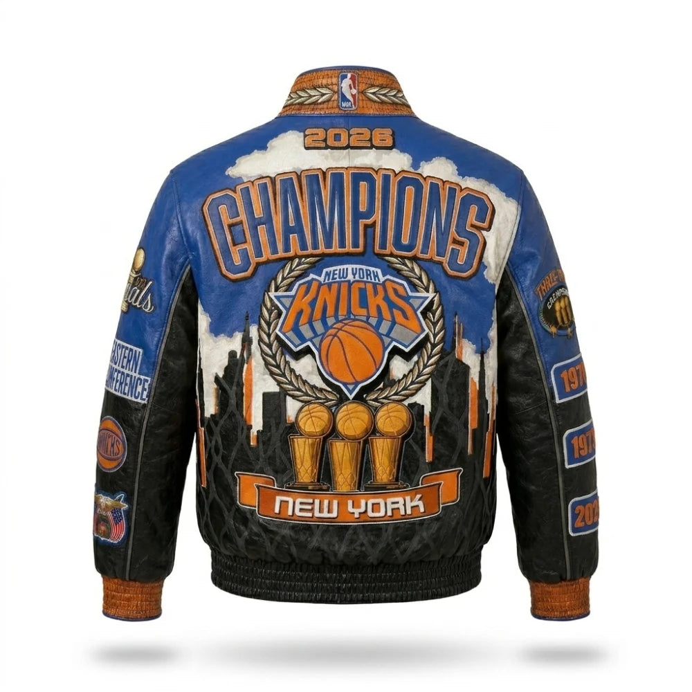 New York Knicks 2026 NBA Champions Jacket