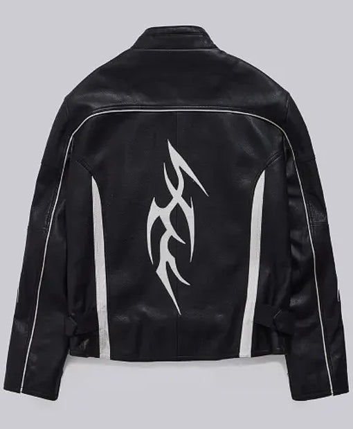 Owen Thiele Adults Season 2 Anton Black Leather Jacket