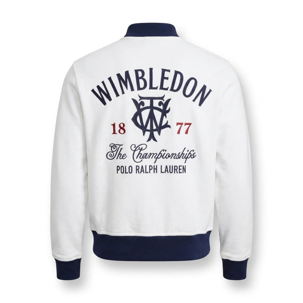 Polo Ralph Lauren x Wimbledon 2026 Fleece Baseball Jacket
