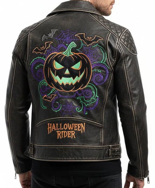 Halloween Rider Leather Jacket
