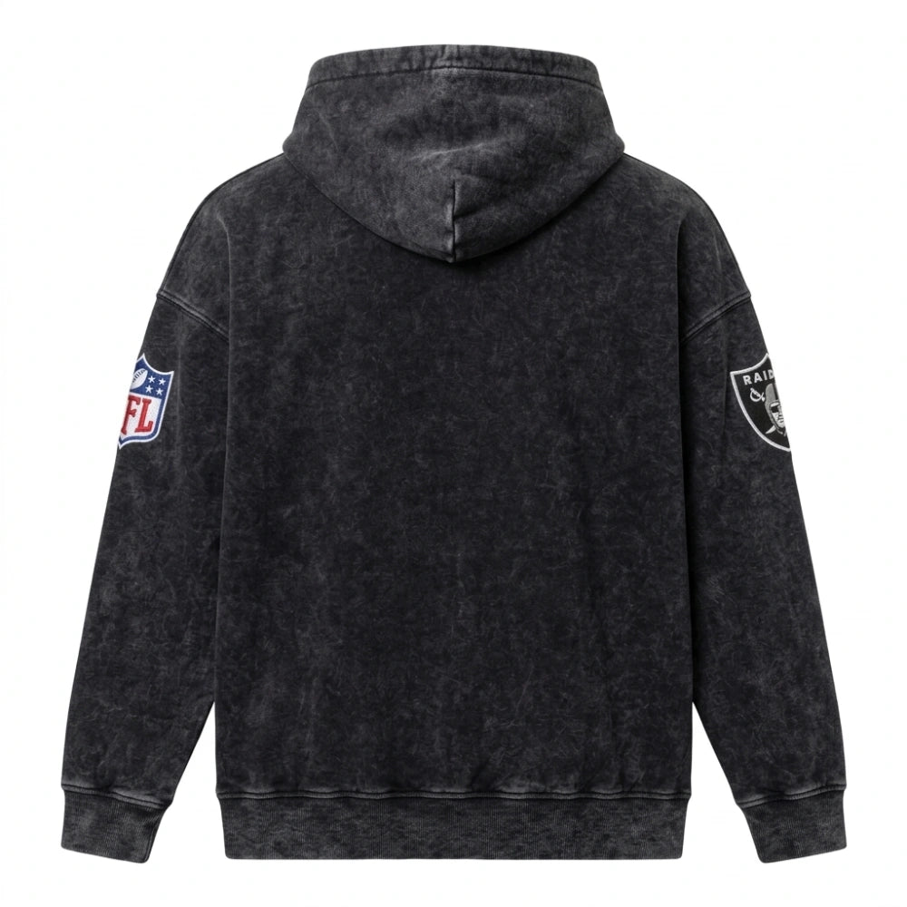 Raider Nation First Team Enzyme Wash Hoodie