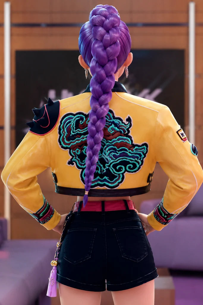 KPop Demon Hunters Rumi Yellow Jacket