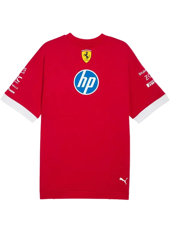 Re-Creation Sabrina Carpenter Ferrari F1 2026 Scuderia Ferrari oversized T-shirt