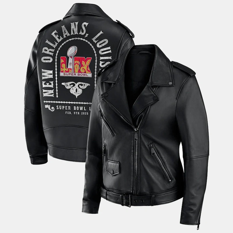 Womens-Super-Bowl-LIX-Rebecca-Minkoff-x-WEAR-by-Erin-Andrews-Black-Fanatics-Exclusive-Tabitha-Oversized-Leather-Asymmetrical-Moto-Full-Zip-Jacket