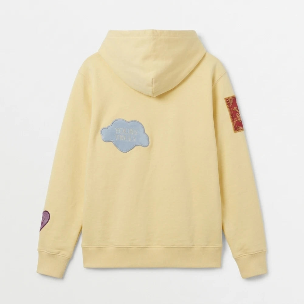 Unisex Yellow Sincerely Yours Hoodie