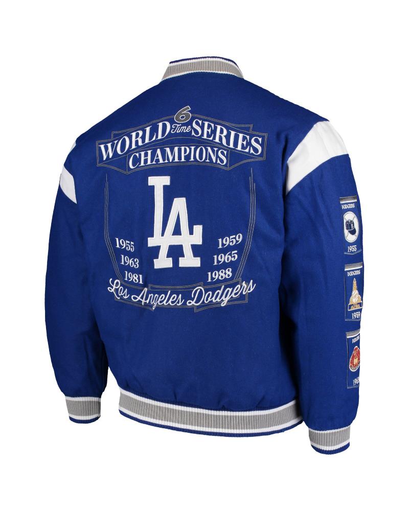 Dodgers Commemorative Championship Blue Jacket