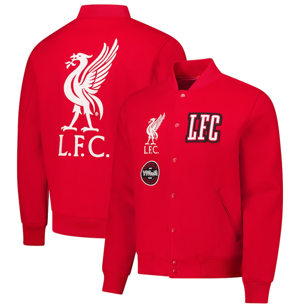 Mens Red Liverpool Jacket for Antoine