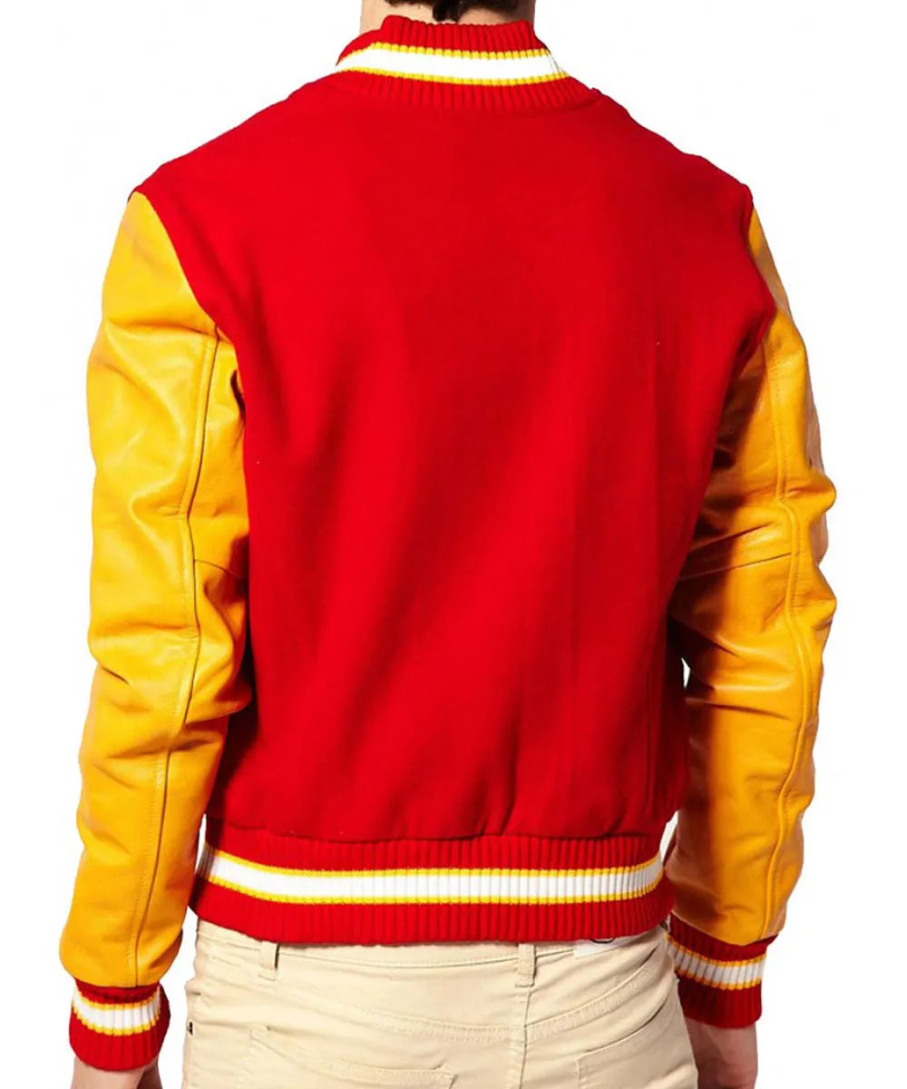 michael jackson thriller varsity jacket
