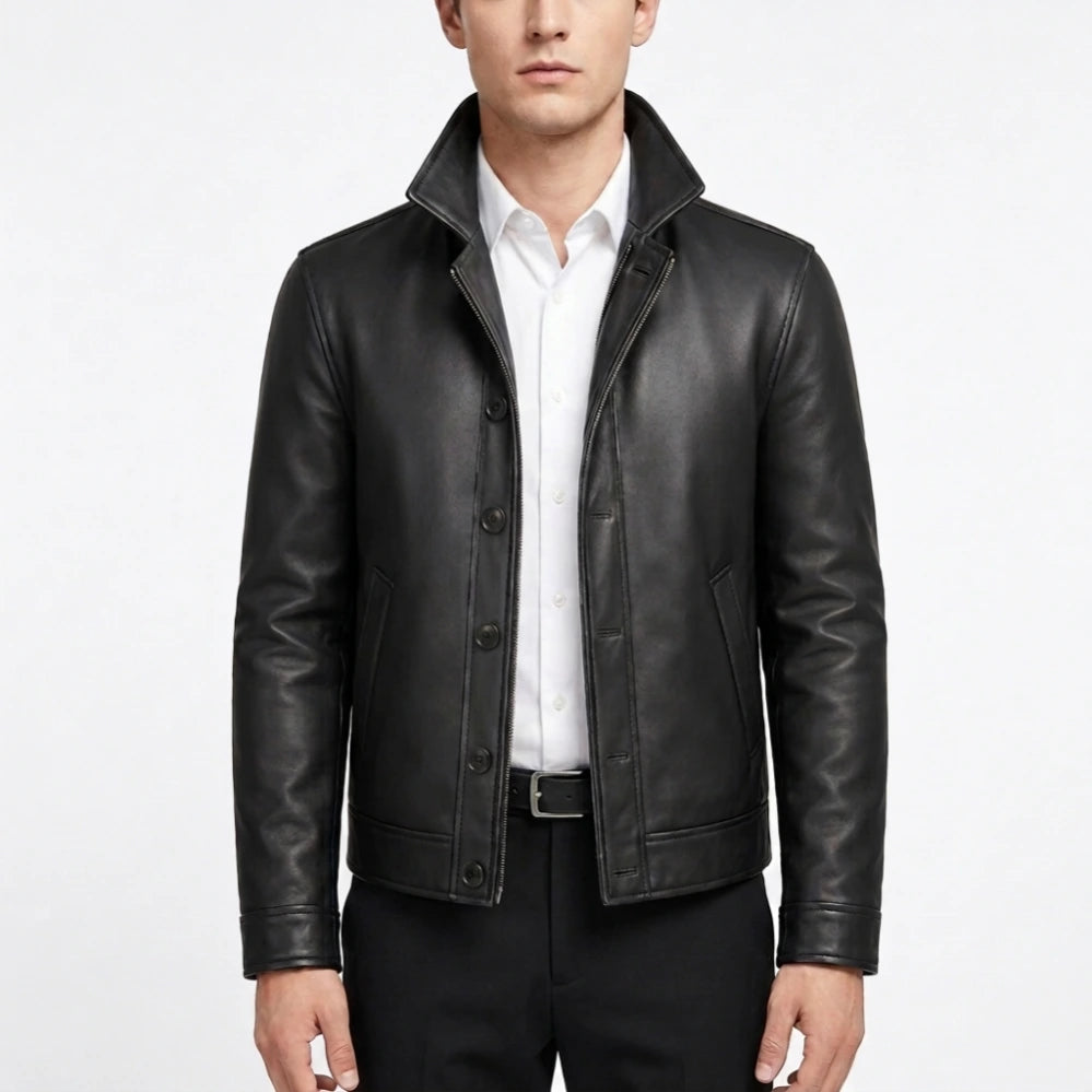 007 First Light James Bond Leather Jacket