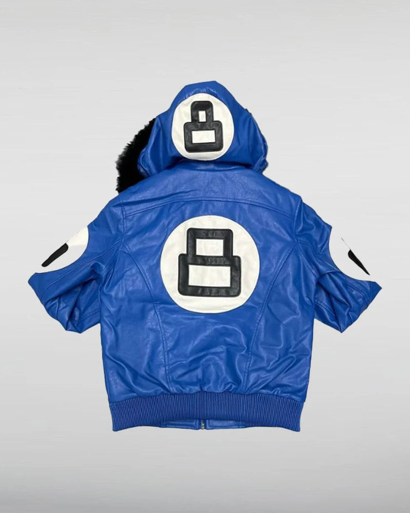 Multiple Colors 8 Ball Bomber jacket