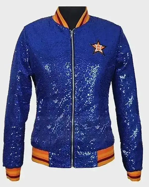 Houston Astros sequin jacket
