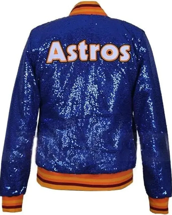 Houston Astros blue jacket
