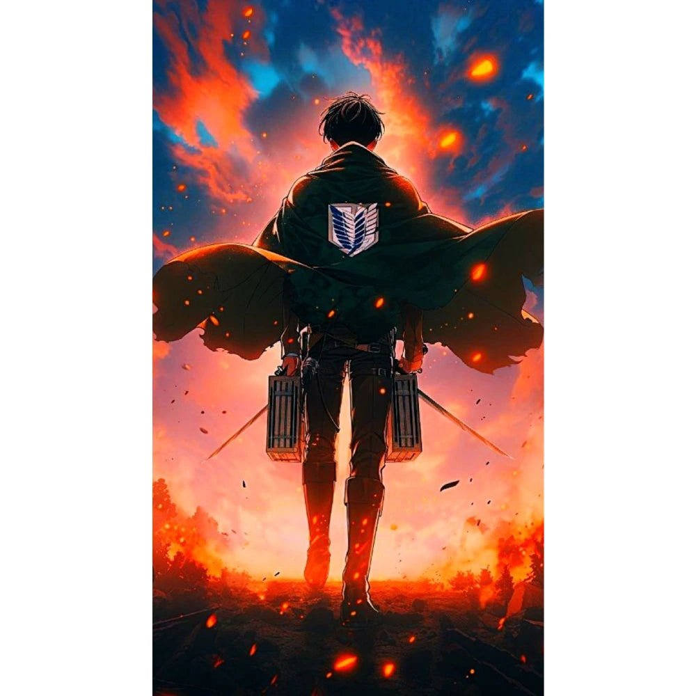 attack on titan brown jacket