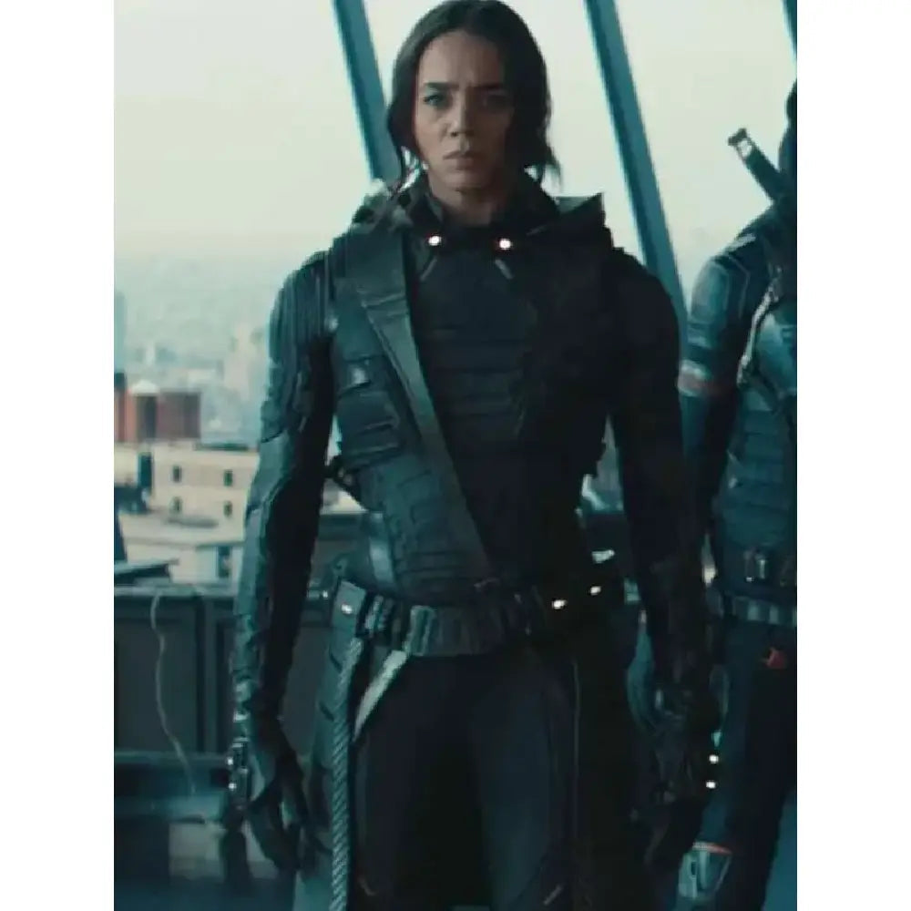 Ava Starr Thunderbolts 2025 Black Costume Coat