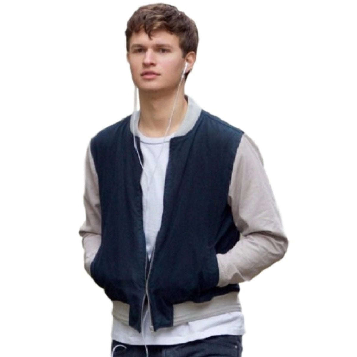 Baby Driver Ansel Elgort Jacket
