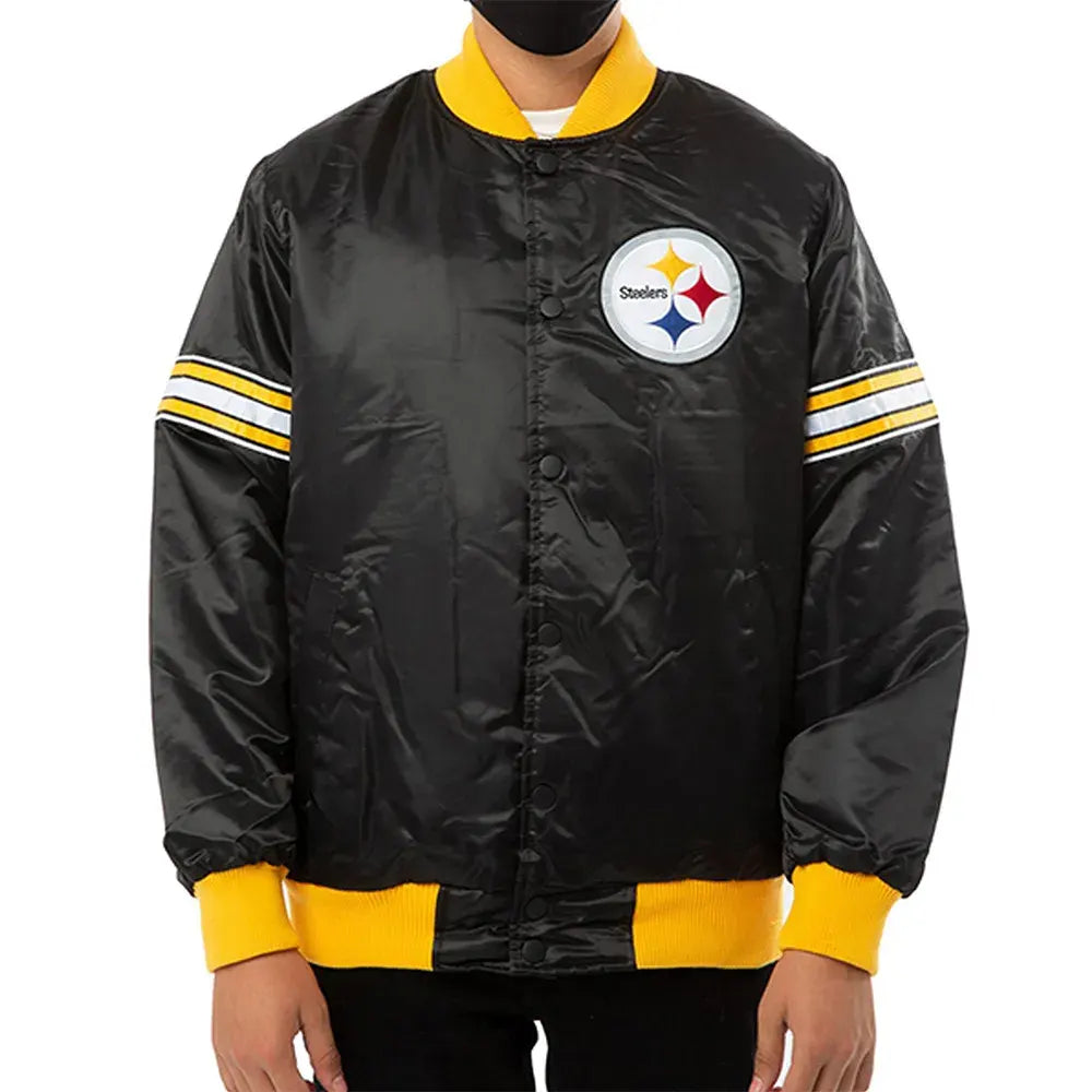 Snoop Dogg Steelers Varsity Jacket