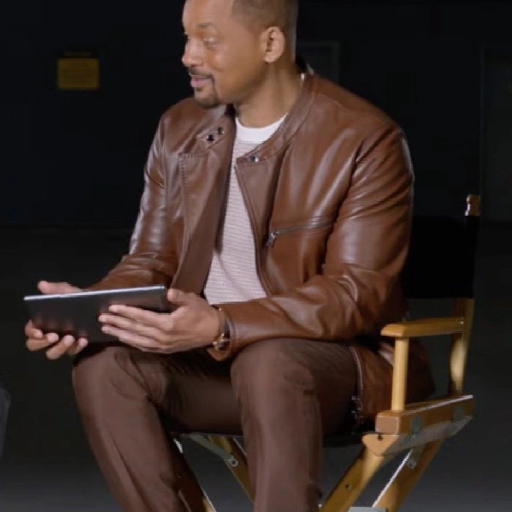 Will Smith Bad Boys Brown Leather Jacket