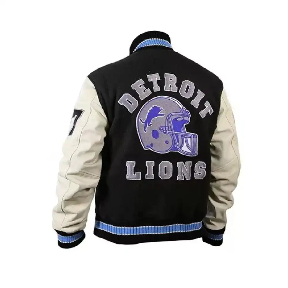 Detroit Lions Barry Sanders varsity jacket
