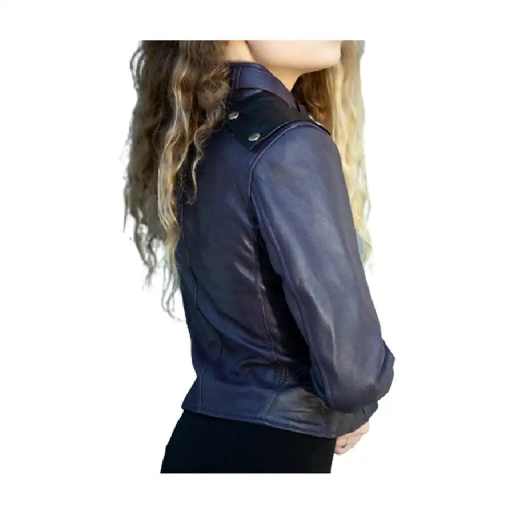 Barbara Gordon Batgirl Leather Jacket