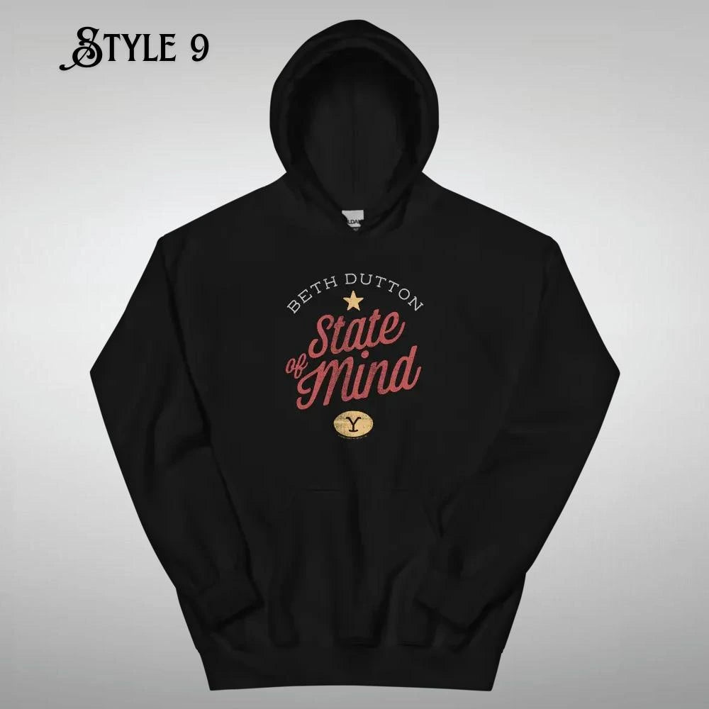 Black Beth Dutton Hoodie