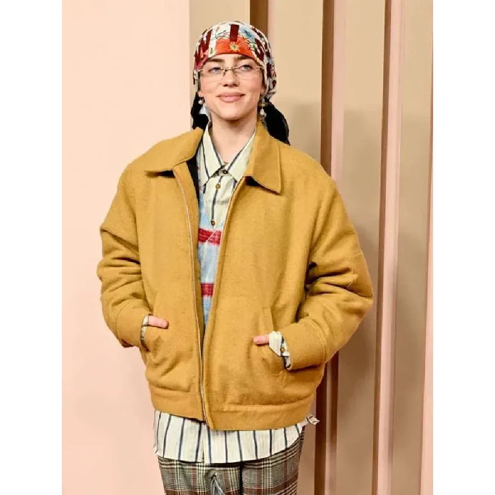 Oscars 2024 Billie Eilish jacket