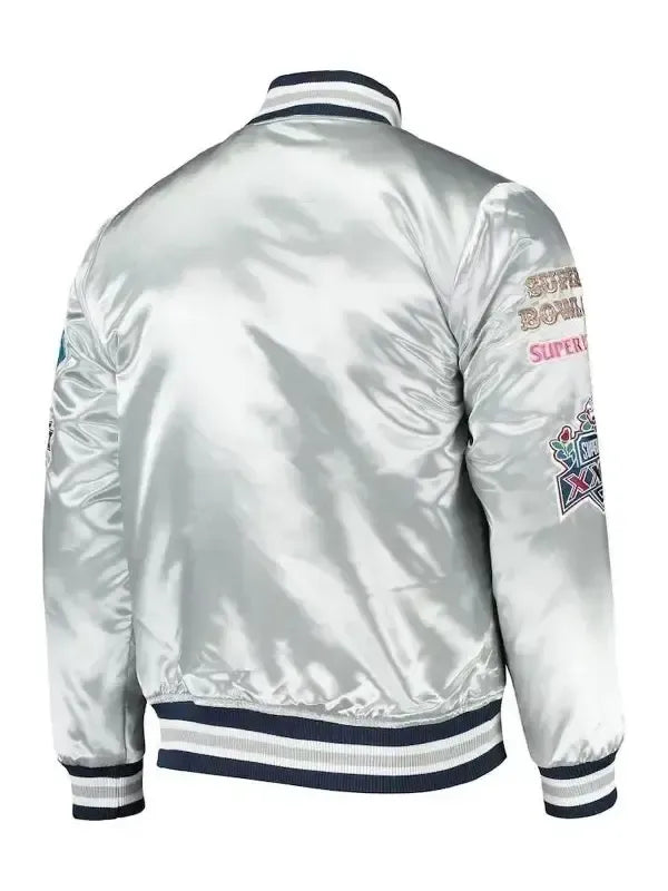 Brady Dallas Cowboys Satin Jacket