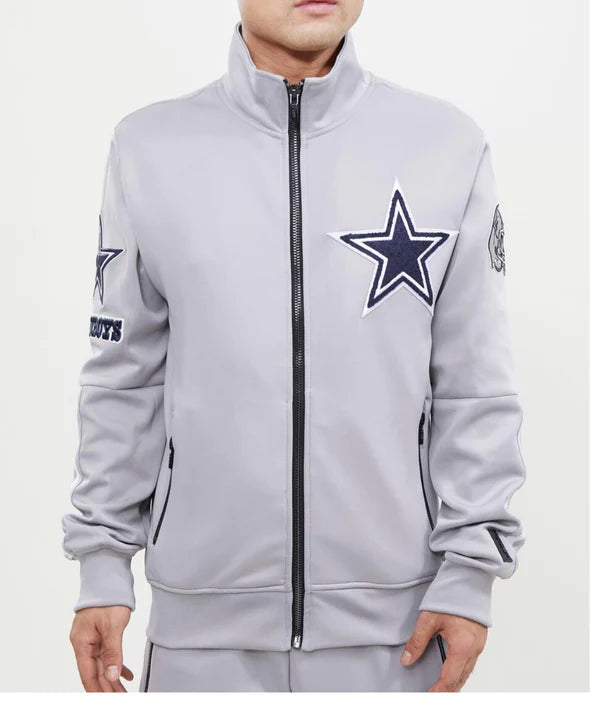 Brant Dallas Cowboys Bomber Full Zip Jacket
