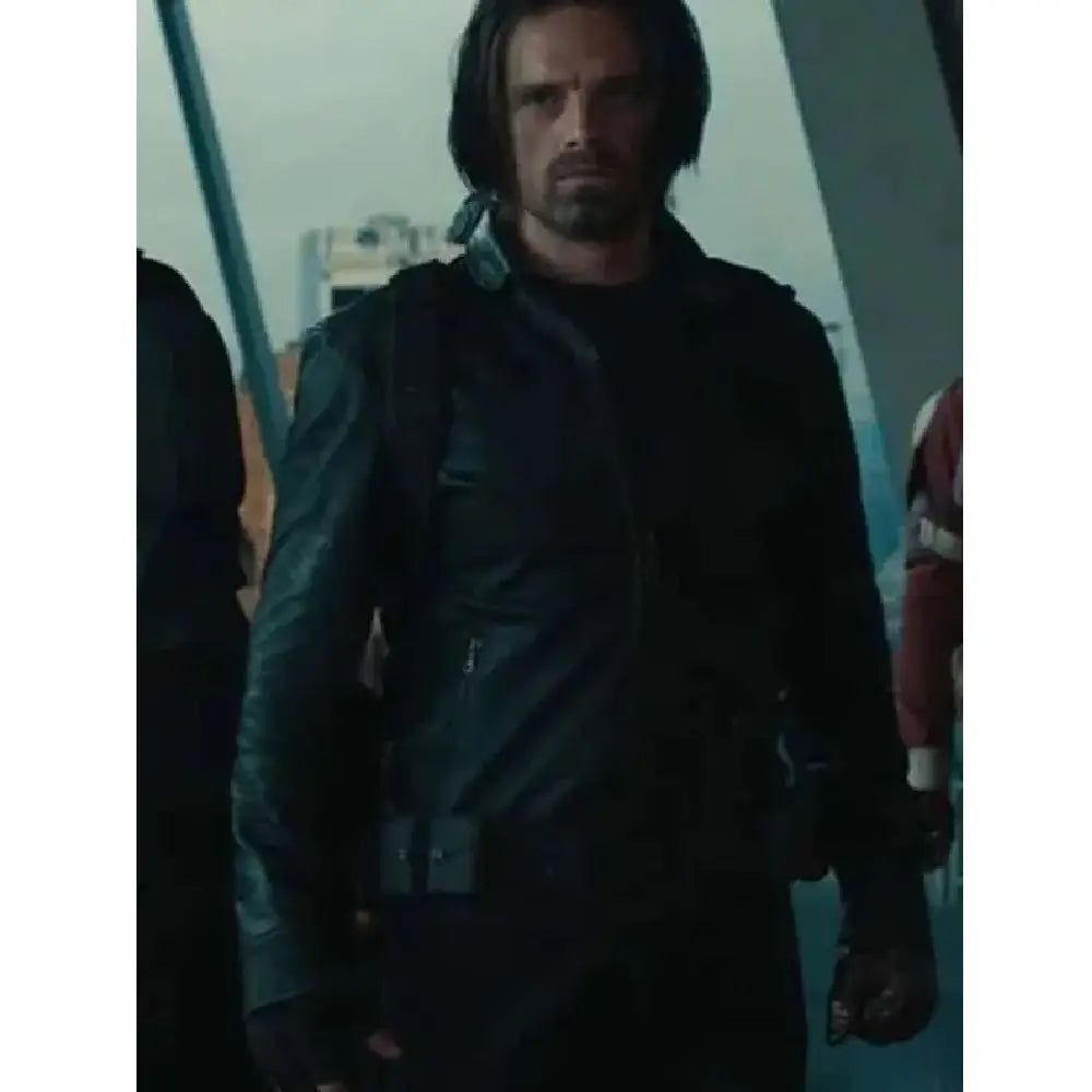 Bucky Barnes Thunderbolts 2025 Leather Jacket