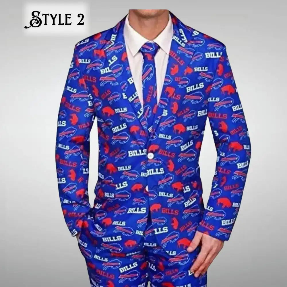 Blue Buffalo Bills Suit