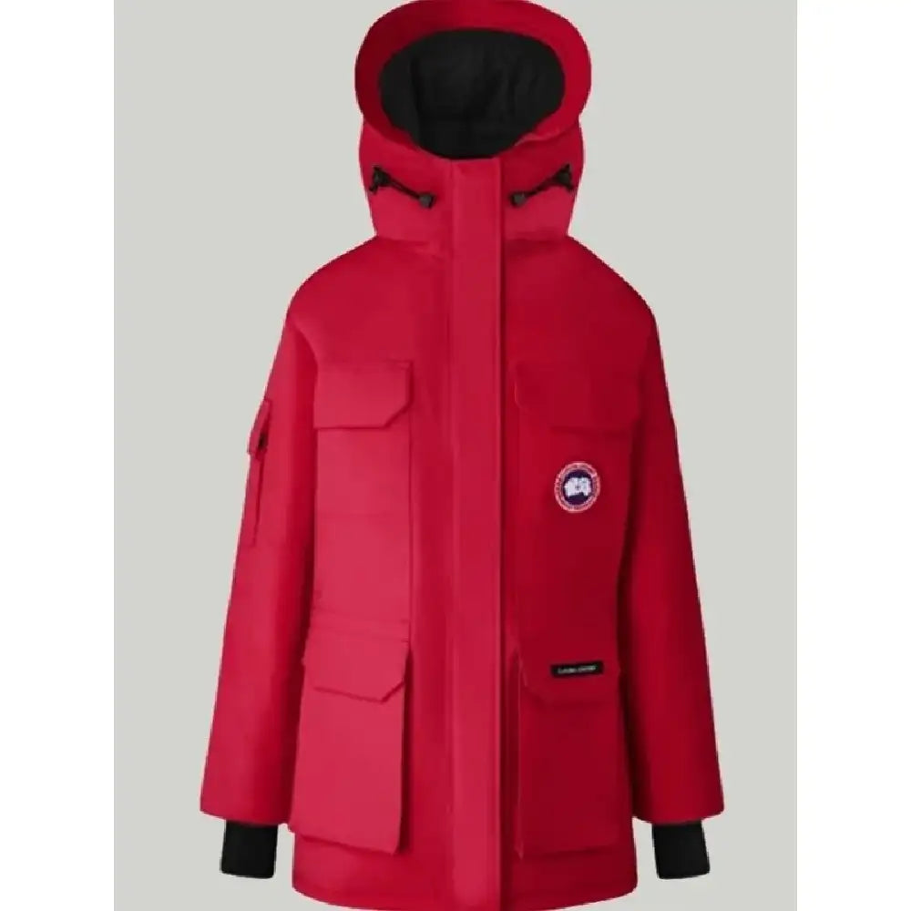 Canada Goose Fence Red Parka Jacket